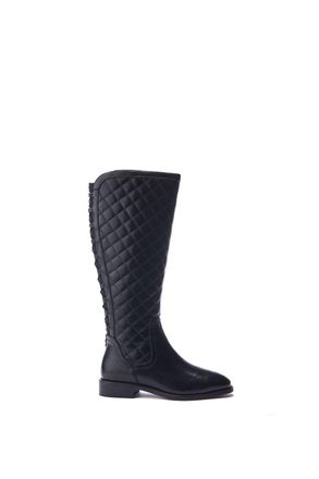 Moda in Pelle Moda in Pelle Womens Sinclair Black Boots Leather - Size EU 38