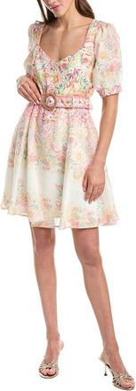 Hale Bob Kara Linen Mini Dress