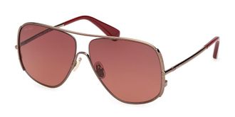 Max Mara MM0190 33T Womens Sunglasses Gold Size 60