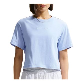 Nike (WMNS) Nike Sportswear Classic Loose-Fit Cropped T-shirt Hydrogen Blue IR7870-407