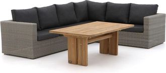 Intenso Furniture Intenso Carpino/ROUGH-L dining loungeset 3-delig rechts