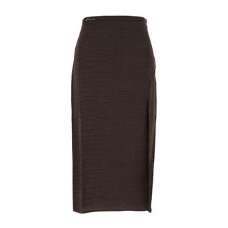 Jacquemus Mujer, Faldas, Marr&oacute;n, Talla: S