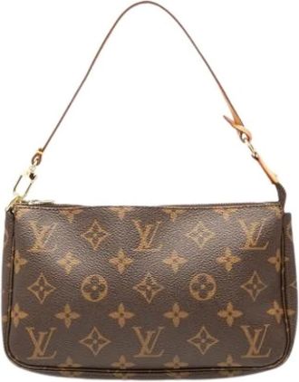 Louis Vuitton Pre-owned Shoulder Bags, female, Brown, Size: ONE SIZE Pre-owned Vintage Shoulder Bag