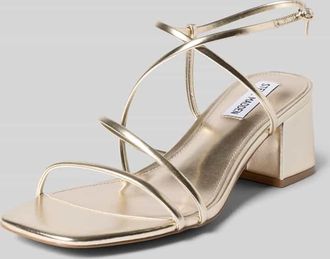 Steve Madden Sandaletten mit Keilabsatz Modell Remmi in Gold, Gr&ouml;&szlig;e 36