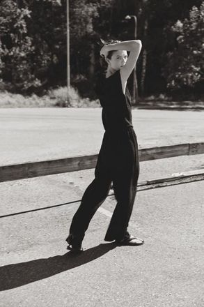 H&M Crinkled Drawstring Pants in Black at Nordstrom, Size X-Large