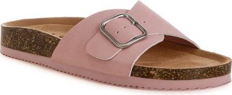 London Rag Aranda Buckle Slide Sandal in Light Pink at Nordstrom Rack, Size 8.5
