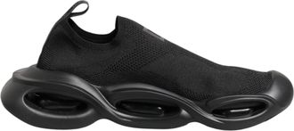 Dolce & Gabbana Black Slip On Wave Low Top Sneakers Mens Shoes