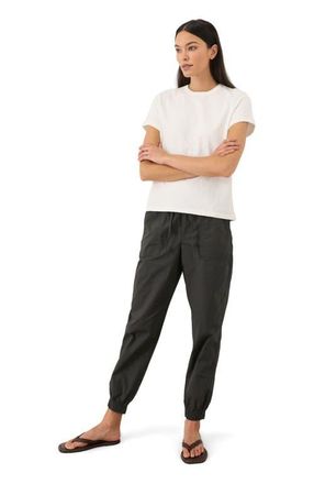 Pact Organic Cotton Soft-Slub Essential Crewneck Tee in Cream at Nordstrom, Size Xx-Large