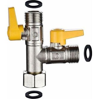 OEM V&aacute;lvula De 3 V&iacute;as Para Conexi&oacute;n De Ducha De Mano Y Cabezal De Ducha, Brazo De Ducha, Desviador De 3 V&iacute;as De Lat&oacute;n, Adaptador De Grifo, Cierre, Dsf009