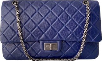 Chanel Blue Reissue 2.55 227 Flap Bag