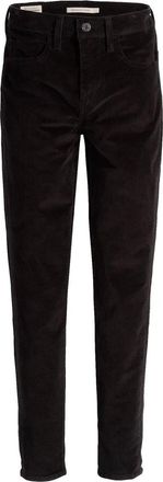 Levi's Meteorite High Rise Skinny Jeans - Dames - Slim Fit Jeans - Zwart - W25 L30 - Katoen - Jeans