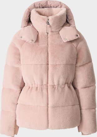 Mackage Cassidy Quilted Down Jacket with Removable Hood
