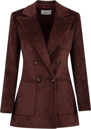 SOLOTRE M1Z1780 Jas - Dames - Blazers - Rood - XL - Jassen