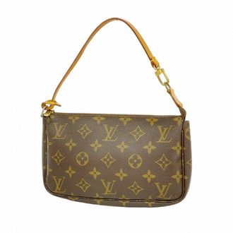 Louis Vuitton Brown Pouch (Pre-Owned)