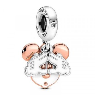 Pandora Disney Mickey Mouse Double Dangle Charm