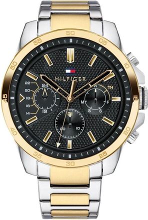 Tommy Hilfiger Accessoires, Heren, Veelkleurig, ONE Size, Analoge Chronograaf Horloge