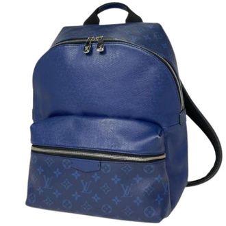 Louis Vuitton Pre-owned Taigarama Rugzak - Heren - Pre-owned - Blauw - Maat: ONE Size