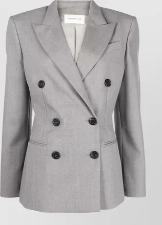 ARMARIUM virgin wool double-breasted blazer