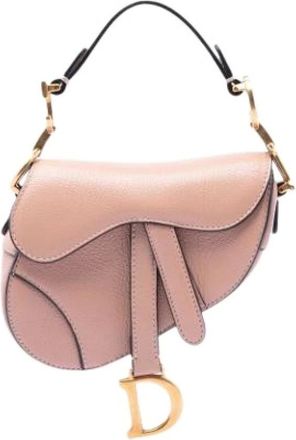 Dior Borsa Saddle Pre-owned - - Pre-owned - Donna - Rosa - ONE SIZE
