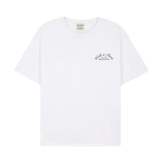 Walk In Paris Le t-shirt Signature - Heren - Tops - Wit - Maat: L Katoen