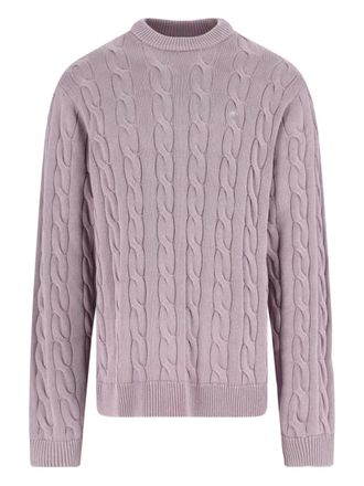 Carhartt Work in Progress Carter cable-knit sweater - men - Cotton - S - Pink