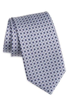 Brioni Silk Tie in Sky Blue/Navy at Nordstrom