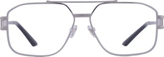 Versace Demo Pilot Mens Eyeglasses VE1302 1000 57