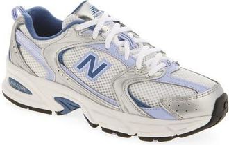 New Balance Gender Inclusive 530 Sneaker in Silver Metallic/daybreak at Nordstrom, Size 11.5 Womens