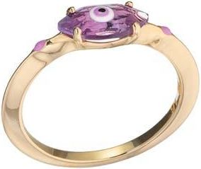 Bea Bongiasca Big Eye Gemstone Ring in Light Purple at Nordstrom, Size 6