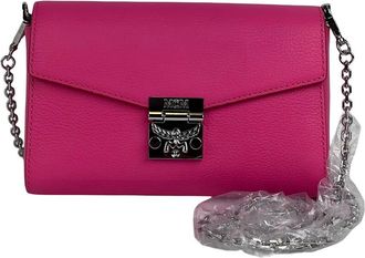 MCM Mcm Millie Sugar Leather Crossbody