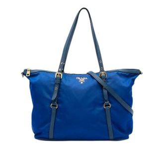 Prada Pre-owned Nylon prada-bags - Dames - Vintage Shopper - Blauw - ONE Size - Nylon - Vintage