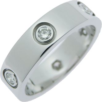 Cartier White Gold (18K) Band Ring (Pre-Owned)