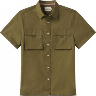 The Normal Brand Mens Expedition Shirt In Pine Needles