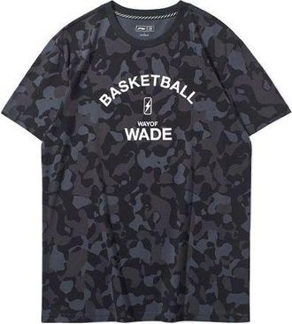 Li-Ning Way Of Wade Graphic T-shirt Black AHSQ149-1
