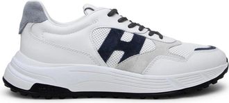 Hogan Hyperlight Sneakers - Heren - Sneakers - Wit - 45 1/2 EU - Katoen - Schoenen