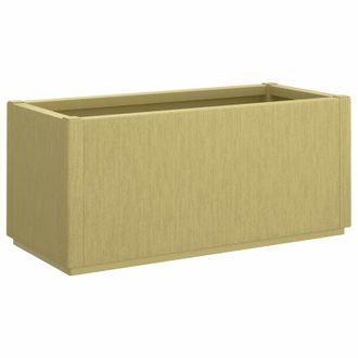 vidaXL Caja De Flores De Jard&iacute;n Verde 80 X 36 X 35 Cm Polipropileno Vidaxl