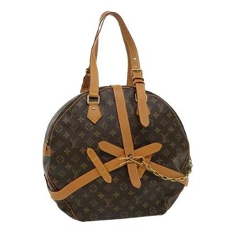 Louis Vuitton Pre-owned Trunk Bag - Dames - Pre-owned - Bruin - Maat: ONE Size Leer