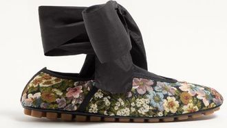 Valentino Garavani Ballerina Rythmika In Tessuto Jacquard Apr&egrave;s LHiver Donna ANIMALIER 35.5