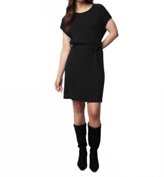 Splendid Georgie Mini Dress In Black