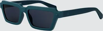 Calvin Klein Jeans Occhiali da sole cat-eye in acetato con logo monogram