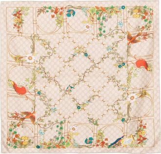 Gucci Printed Silk Scarf