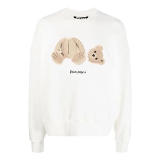 Palm Angels SS22 PA Bear Creoff White Brown PMBA026C99FLE0020360