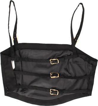 Cult Gaia Top a bustino - Nero