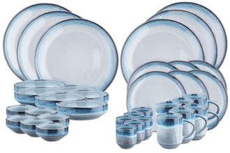 Bj&ouml;rn Borg Juego de vajilla GENESIS - 36 Piezas - Mar