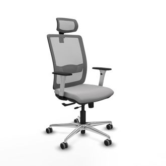 Piqueras y Crespo Piqueras-y-crespo Silla De Oficina Haches Gris Claro