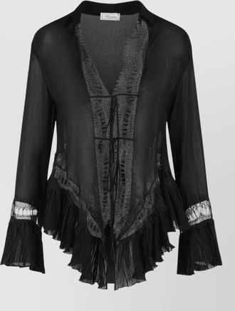 Blumarine chiffon blouse