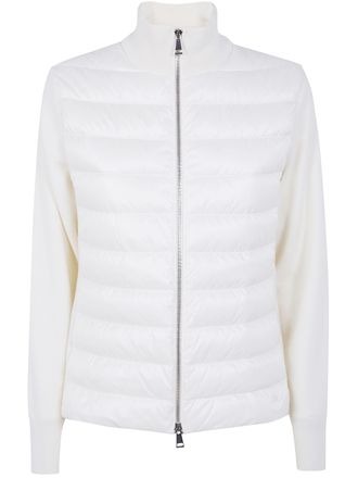 Moncler Classic Bi-Material Cardigan