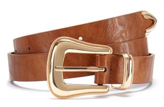 Lascana H&uuml;ftg&uuml;rtel LASCANA Hoseng&uuml;rtel, Cowboyg&uuml;rtel, Damen, Gr. 100, braun (camelfarben), Lederimitat, G&uuml;rtel H&uuml;ftg&uuml;rtel, Western Look, Westerng&uuml;rtel, G&uuml;rtel