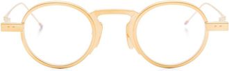 Thom Browne Occhiali tondi - Oro
