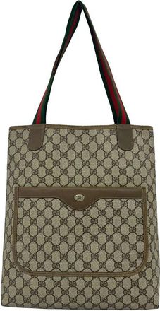 Gucci Pre-owned Gucci GG Supreme Web Tote Ladies IHTRK3BCF3M2MAHY